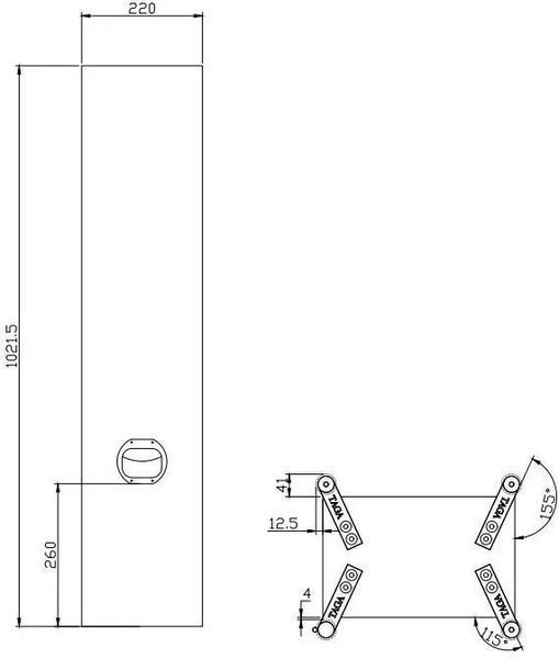 Акустичні колонки Taga Harmony Platinum F-100 v.4 Oak (2-Pack) 602139 фото