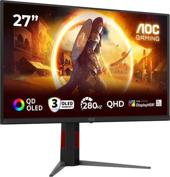 Монитор AOC Q27G4ZD 27" 2560x1440px QD-OLED 280 Гц 0.03 мс [GTG] 2110342 фото