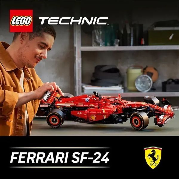 Блоковий конструктор LEGO Technic Автомобіль F1 Ferrari SF-24 (42207) 613471 фото