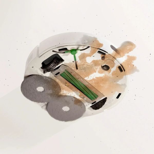 Робот-пылесос с влажной уборкой iRobot Roomba Plus 405 Combo White 573171 фото