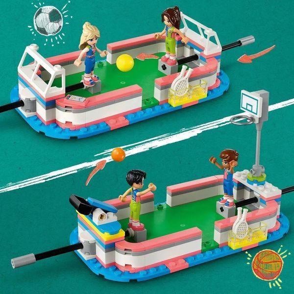 Блоковий конструктор LEGO Friends Спорткомплекс (41744) 613932 фото