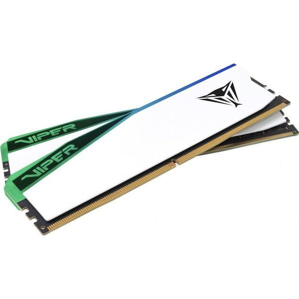 Пам'ять для настільних комп'ютерів PATRIOT 64 GB (2x32GB) DDR5 6200 MHz Viper Elite 5 RGB (PVER564G62C42KW) 033901 фото