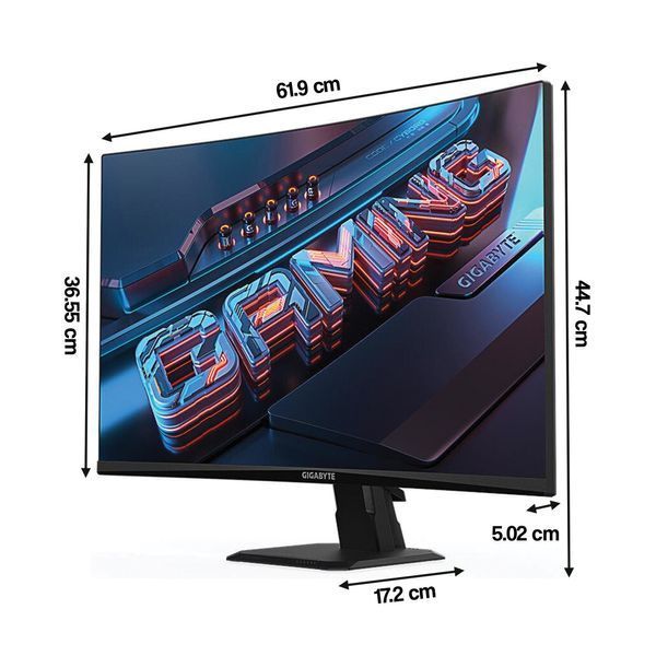 Монітор GIGABYTE GS27QA 27" 2560x1440px IPS 180Hz 1 ms [MPRT] 2070004 фото