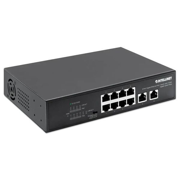 Комутатор некерований Intellinet IPS-08G02-120W (561402) 018117 фото