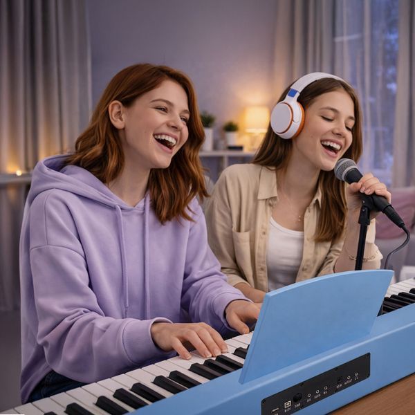 Цифрове піаніно MUSICMATE MM-P9 OceanMelody Синій 2119783 фото