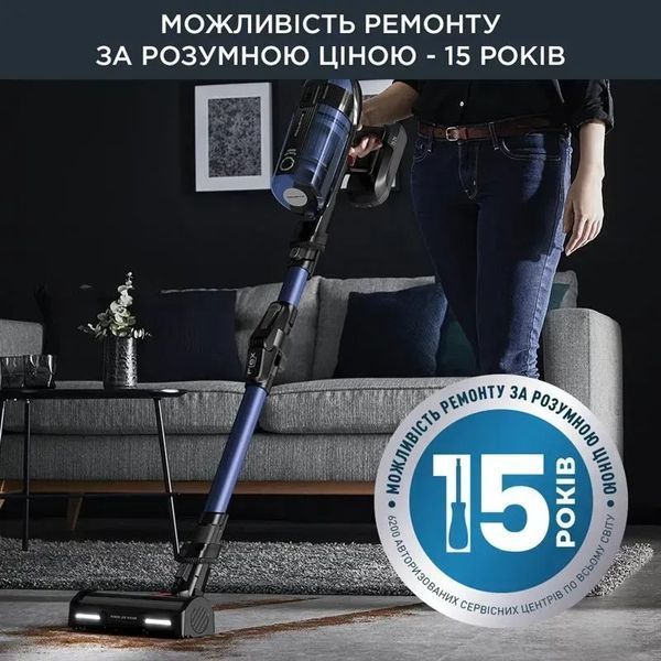 Вертикальний + ручний пилосос (2в1) Rowenta X-Force Flex 12.60 Auto Aqua RH98C0WO 577555ua фото