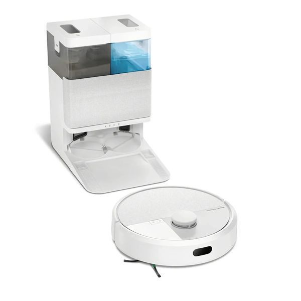Робот-пылесос с влажной уборкой iRobot Roomba Plus 405 Combo White 573171 фото