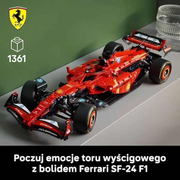 Блоковий конструктор LEGO Technic Автомобіль F1 Ferrari SF-24 (42207) 613471 фото