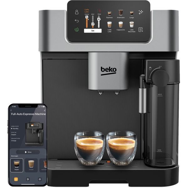 Кавоварка BEKO CaffeExperto CEG7348X Холодна кава Inox 2085123 фото