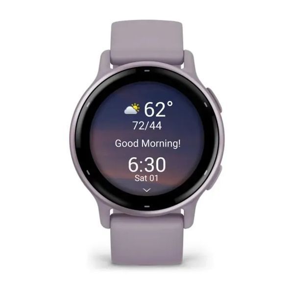 Смарт-годинник Garmin Vivoactive 5 Metallic Orchid Aluminum Bezel with Orchid Case and Silicone (010-02862-13/53) 613094 фото