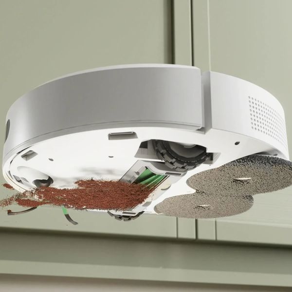 Робот-пылесос с влажной уборкой iRobot Roomba Plus 405 Combo White 573171 фото