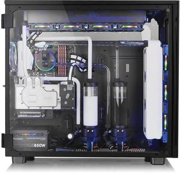 Корпус Thermaltake View 91 Tempered Glass RGB Edition (CA-1I9-00F1WN-00) 017905 фото