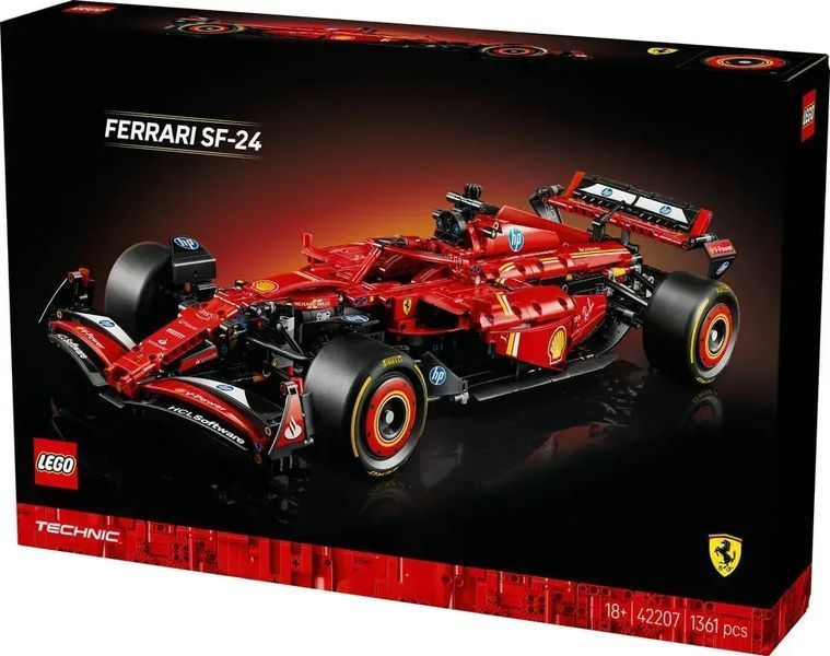 Блоковий конструктор LEGO Technic Автомобіль F1 Ferrari SF-24 (42207) 613471 фото