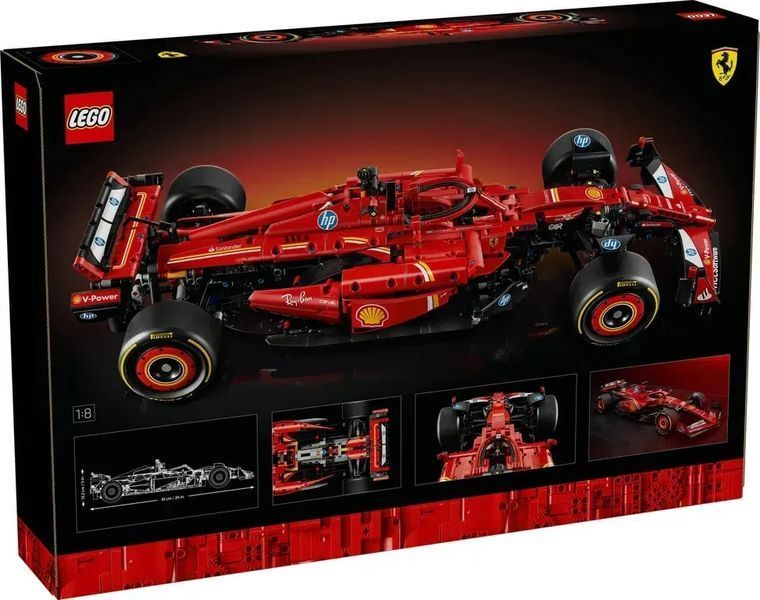 Блоковий конструктор LEGO Technic Автомобіль F1 Ferrari SF-24 (42207) 613471 фото