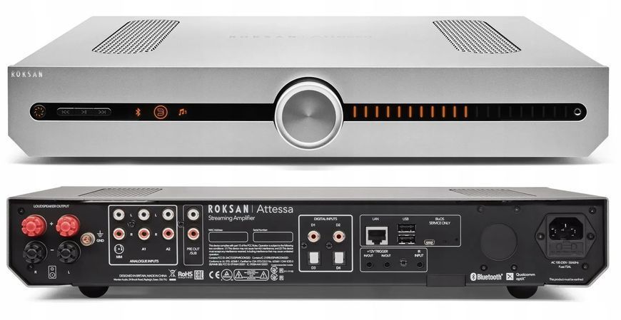 Интегральный усилитель Roksan Attessa Integrated Amplifier Silver 592548 фото