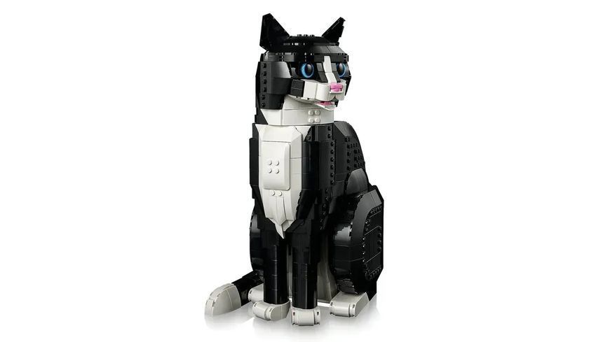 Блочный конструктор LEGO Ideas Черно-белый кот (21349) 613376 фото
