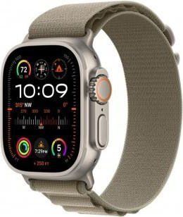 Смарт-годинник Apple Watch Ultra 2 GPS + Cellular 49mm Titanium Case with Olive Alpine Loop - Large (MRF03) 035259 фото