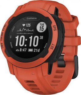 Смарт-годинник Garmin Instinct 2S - Standard Edition Poppy (010-02563-16) 035088 фото
