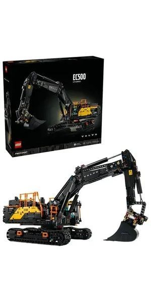 Блочный конструктор LEGO Technic Экскаватор Volvo EC500 Hybrid (42215) 613515 фото