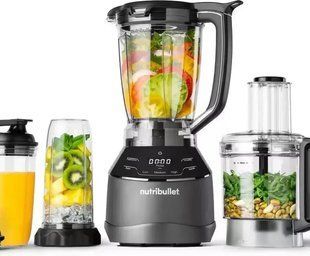 Блендер стаціонарний Nutribullet NBF580B Triple Prep System 602878 фото