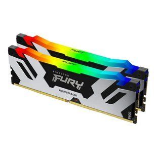Память для настольных компьютеров Kingston Fury 96 GB (2x48GB) DDR5 6000 MHz Renegade RGB (KF560C32RSAK2-96) 033057 фото