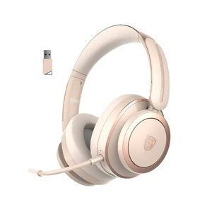 Навушники з мікрофоном Sades SA-208 Builder Golden/Pink (SA208GP) 579511ua фото