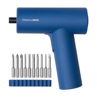 Електровикрутка Hoto Electric Screwdriver Gun QWLSD008 Blue 502760 фото