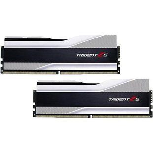 Пам'ять для настільних комп'ютерів G.Skill 32 GB (2x16GB) DDR5 6000 MHz Trident Z5 Silver (F5-6000J4040F16GX2-TZ5S) 027732 фото