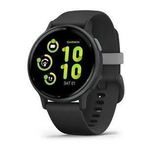 Смарт-часы Garmin Vivoactive 5 Slate Aluminum Bezel with Black Case and Silicone Band (010-02862-10/50/5A) 612686 фото