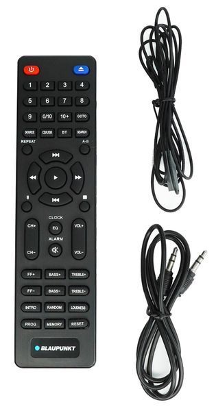 Вежа BLAUPUNKT MS30.2BT чорна, HDMI ARC, відтворення CD/-R/-RW, Bluetooth, тюнер FM з цифровим синтезом PLL, вхід USB 2022127 фото
