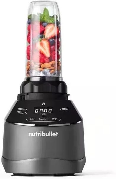 Блендер стаціонарний Nutribullet NBF580B Triple Prep System 602878 фото