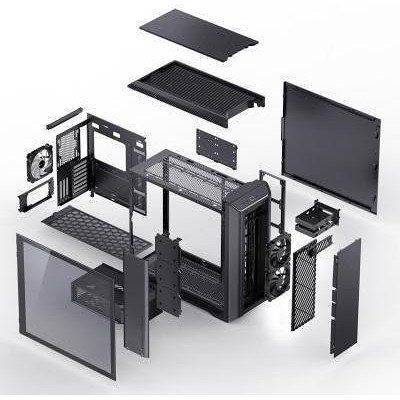 Корпус Jonsbo D500 Black (D500BLACK) 018403 фото
