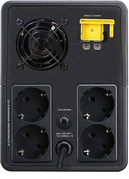 Лінійно-інтерактивне ДБЖ APC Easy-UPS 1600VA 230V AVR Schuko (BVX1600LI-GR) 021983 фото