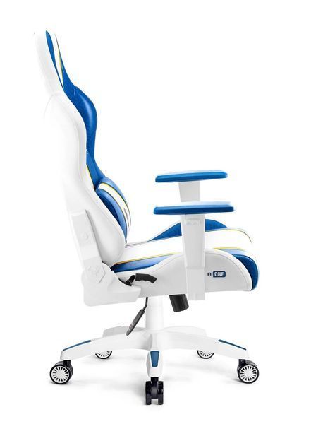 Игровое кресло DIABLO CHAIRS X-One 2.0 King Size Бело-синий 457018 фото