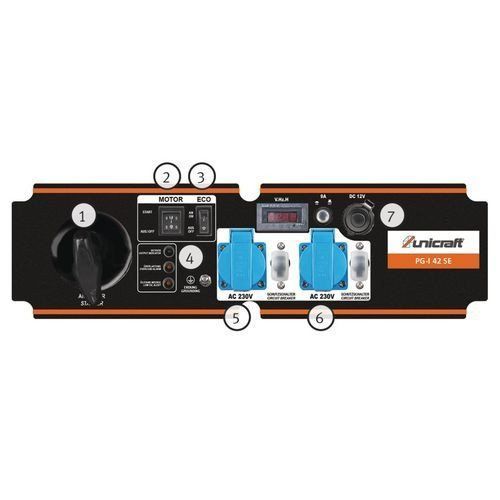 Інверторний бензиновий генератор Unicraft PG-I 42 SE (6706420) 015339 фото