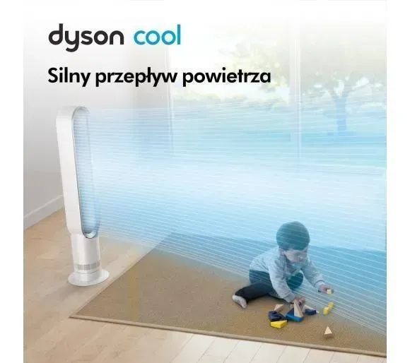 Вентилятор підлоговий Dyson AM07 White 349667 фото