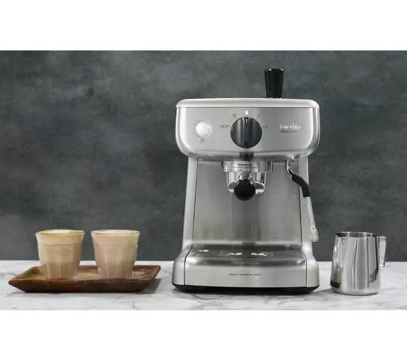Ріжкова кавоварка еспресо Breville Mini Barista VCF125X 035586 фото