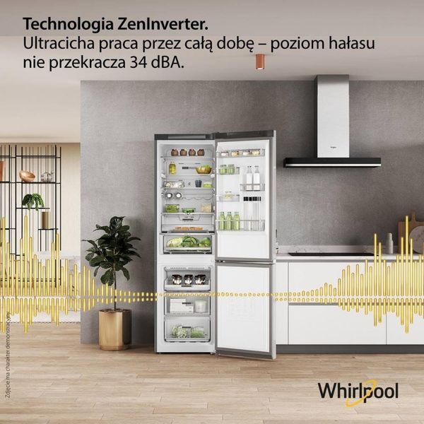 Холодильник з морозильною камерою Whirlpool W7X 93A K 1 041566 фото