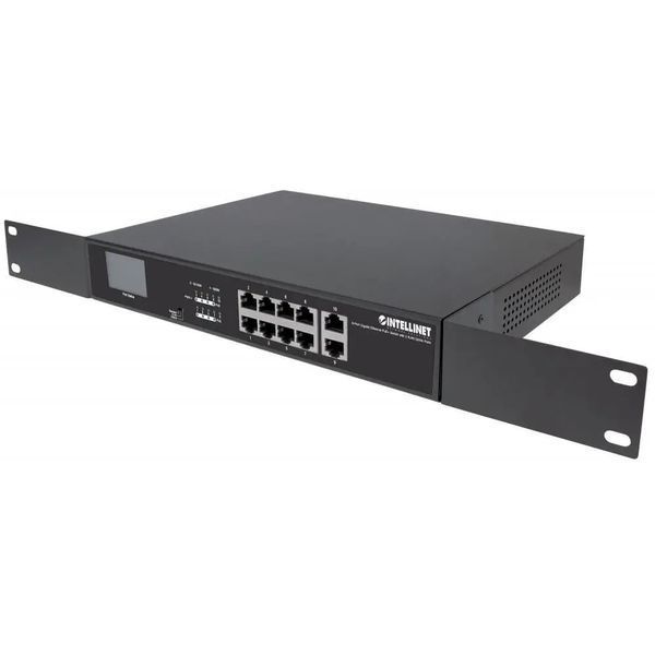 Коммутатор неуправляемый Intellinet IPS-08G02-120W-L (561303) 018118 фото