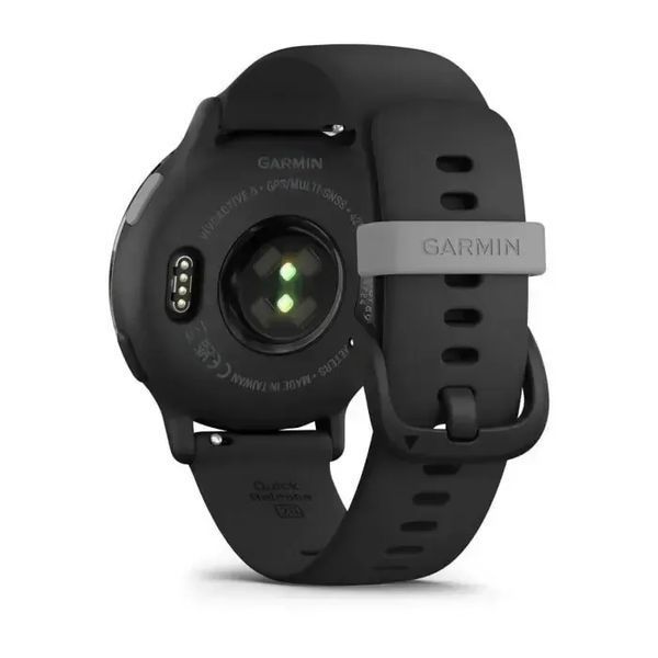 Смарт-годинник Garmin Vivoactive 5 Slate Aluminum Bezel with Black Case and Silicone Band (010-02862-10/50/5A) 612686 фото
