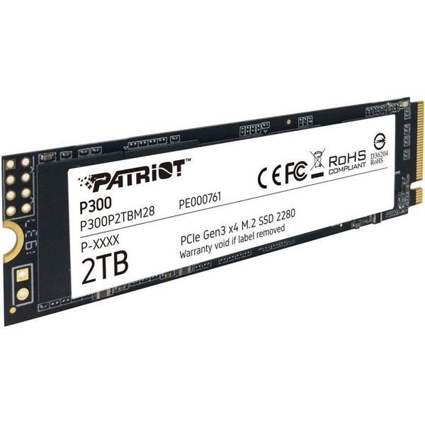SSD накопичувач PATRIOT P300 2 TB (P300P2TBM28) 001969 фото