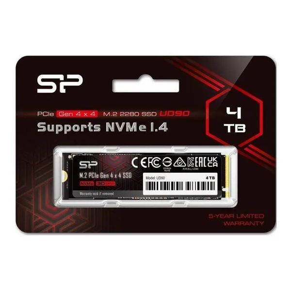 SSD накопичувач Silicon Power UD90 4 TB (SP04KGBP44UD9005) 001751 фото