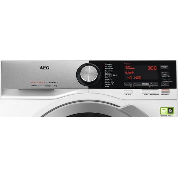 Пральна машина автоматична AEG L8FNC68SP 031448 фото