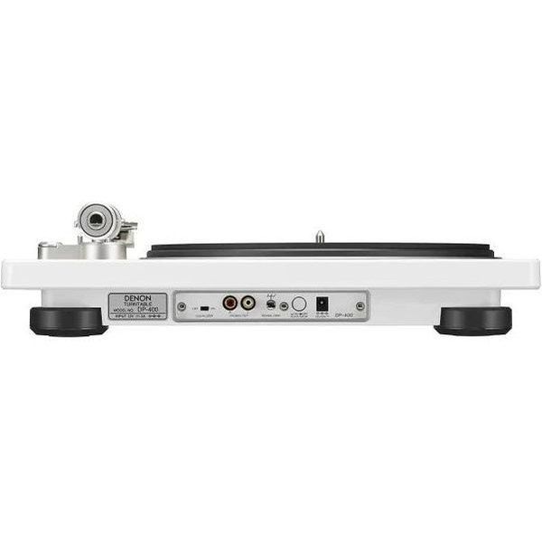 Проигрыватель виниловых дисков Denon DP-400 White 039298 фото