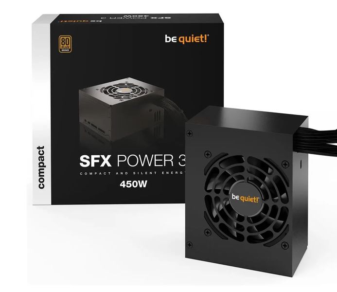 Блок живлення be quiet! SFX Power 3 450W Bronze (BN321) 338863 фото