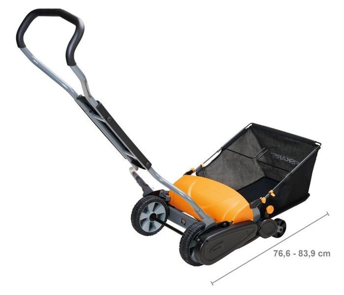 Ручна газонокосарка FISKARS 1000591 460 мм безступеневе регулювання 348778 фото