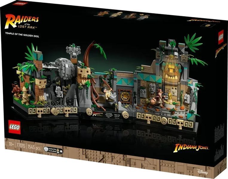 Блоковий конструктор LEGO Indiana Jones Храм Золотого Ідола (77015) 613465 фото