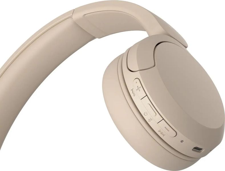 Навушники з мікрофоном Sony WH-CH520 Cream 467336 фото