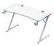 Геймерський ігровий стіл Huzaro Hero 2.5 RGB white 615086 фото 1