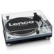 Проигрыватель винила для диджеев Lenco L-3809 Metallic Blue 039398 фото 4